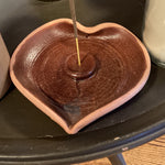 incense holder, Heart