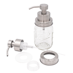 MasonJar- Foaming Soap Pump Dispensers for Regular Mouth Mason Jars