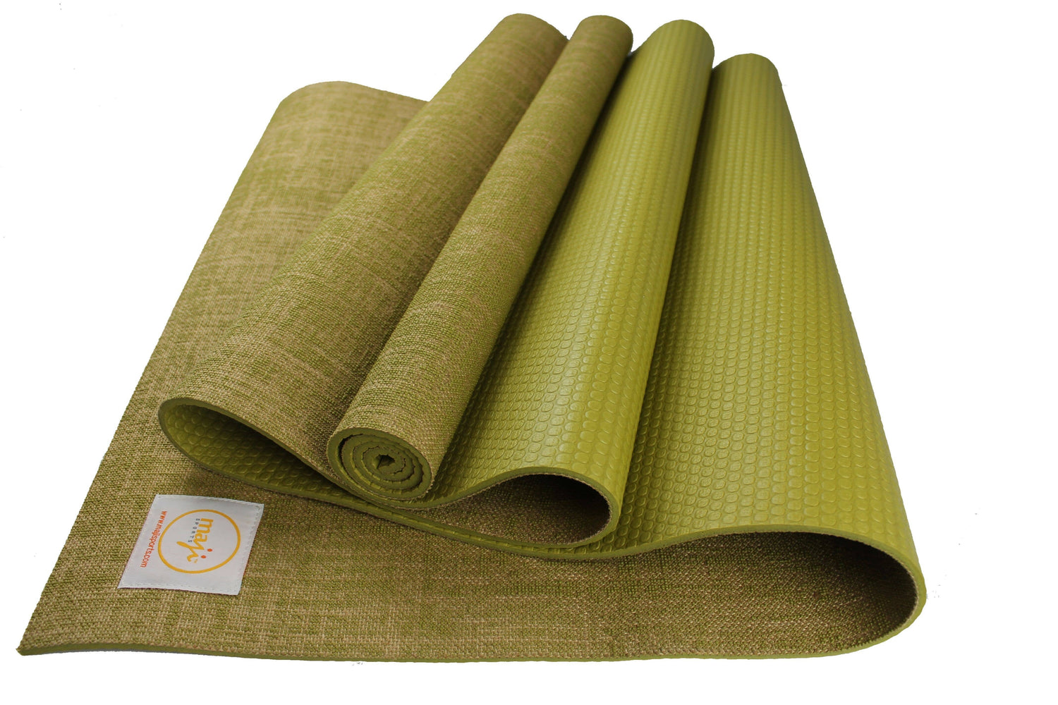 Maji Sports, LLC - Jute Yoga Mat - 24" x 68" x 4.5"