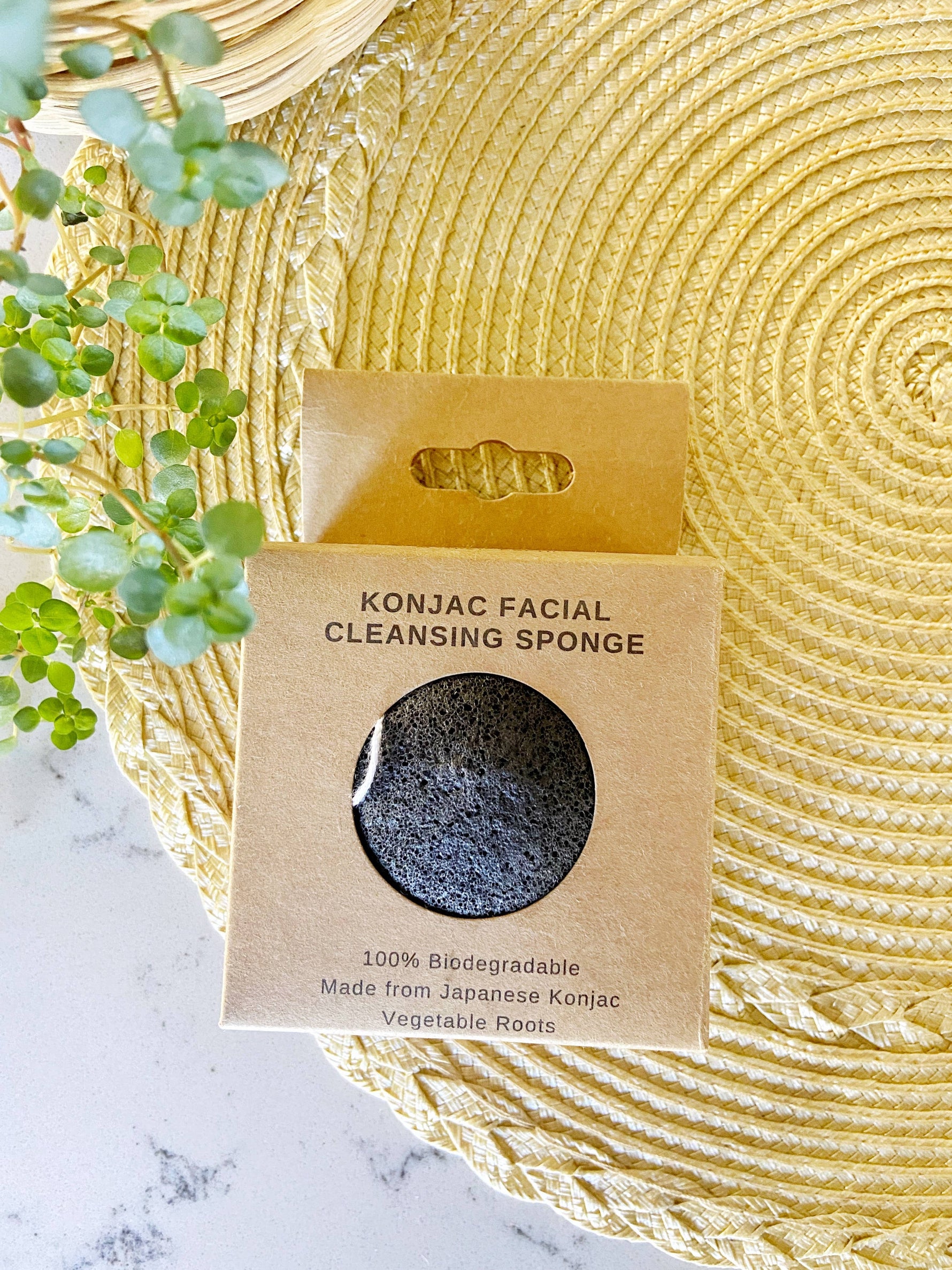 Me Mother Earth - Konjac Sponge Biodegradable Charcoal  | Zero Waste