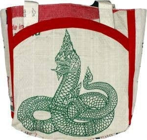 Malia Designs - Serpent Cement Book Bag