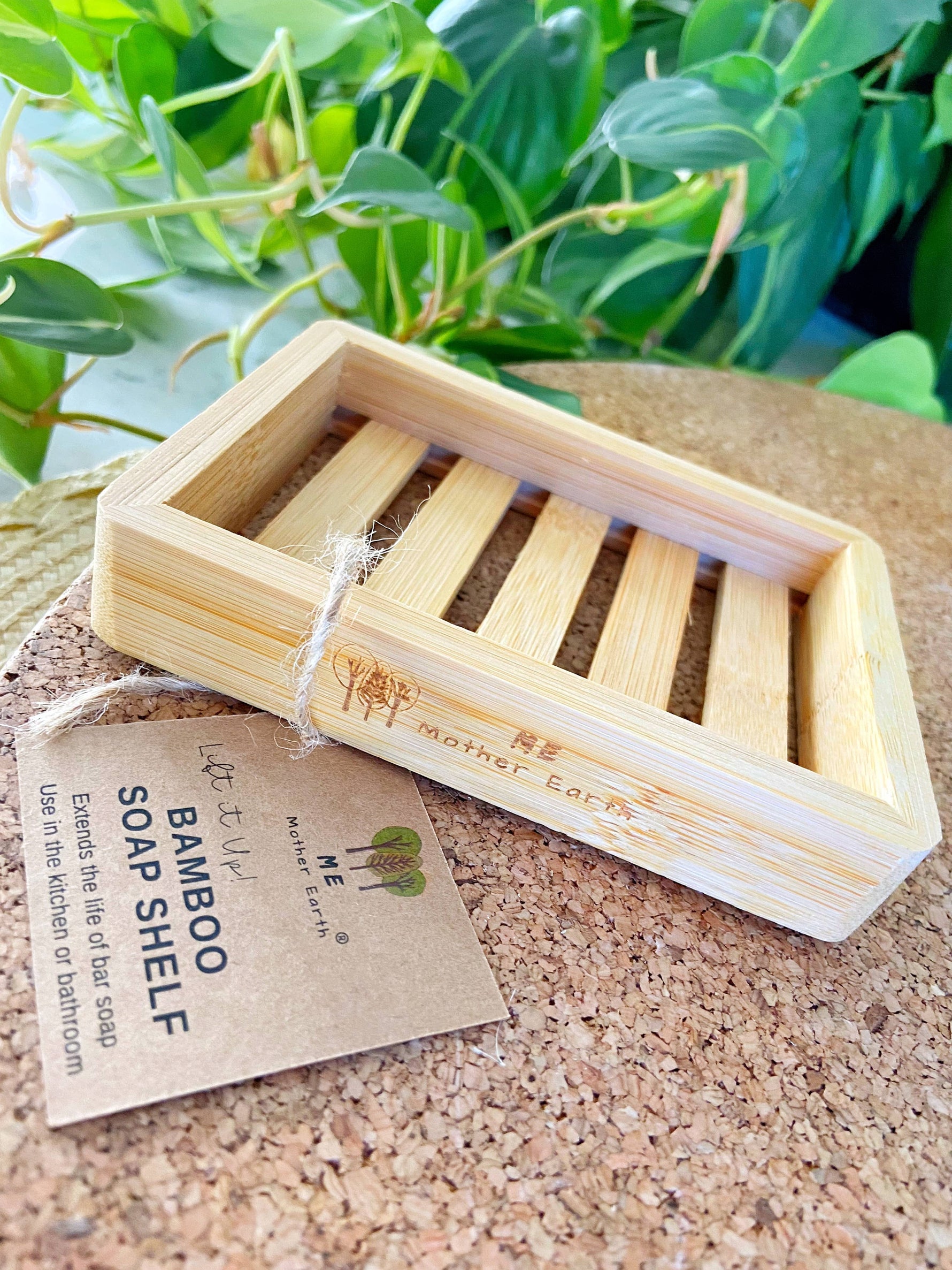 Me Mother Earth - Lift it Up- Bamboo Soap Dish