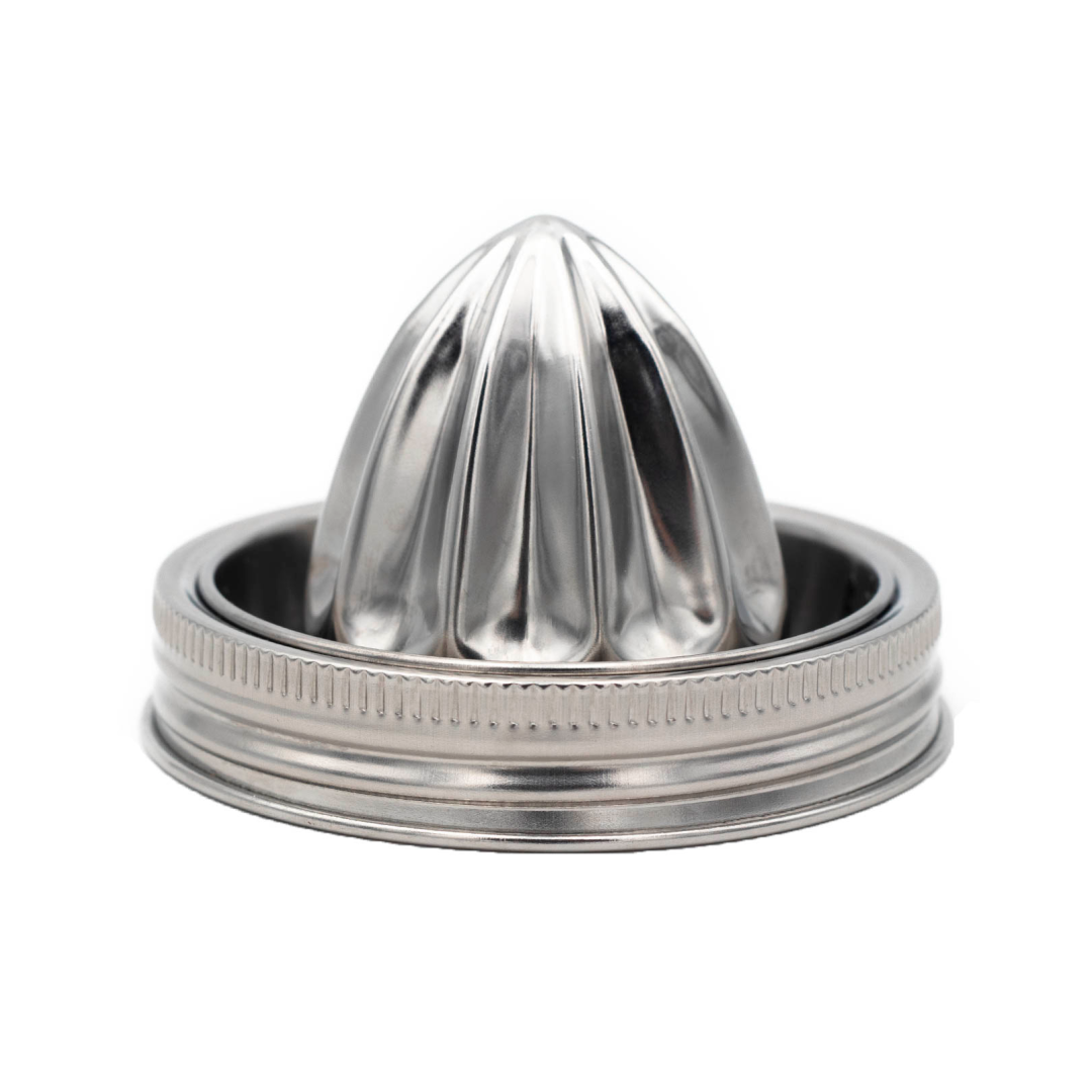 Stainless Steel Juicer Lid for Wide Mouth Mason Jars