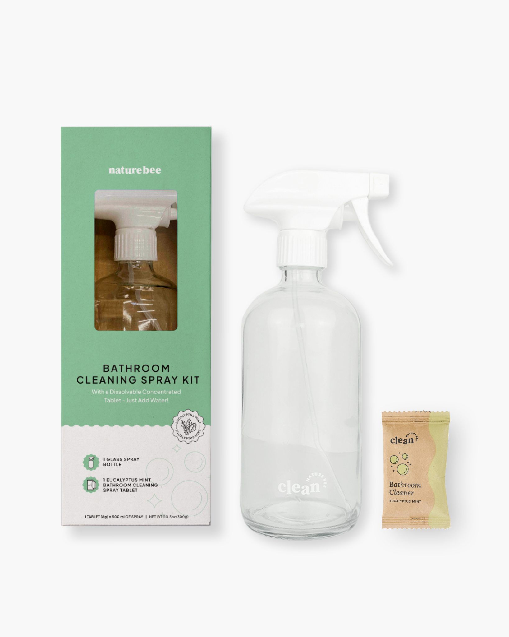 Nature bee Concentrated Bathroom Cleaner Refill Kit