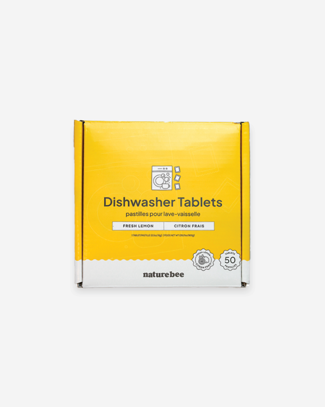 Dishwasher Tablets Lemon | Nature Bee