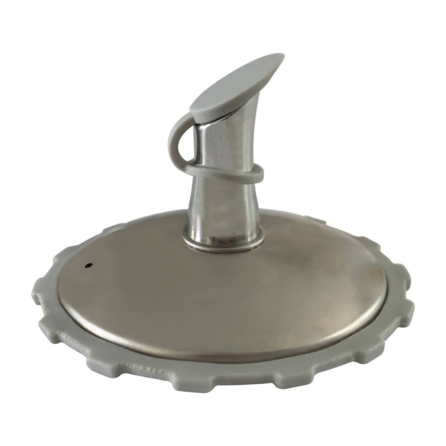 Jarware Stainless Steel Oil Cruet Lid, Wide Mouth