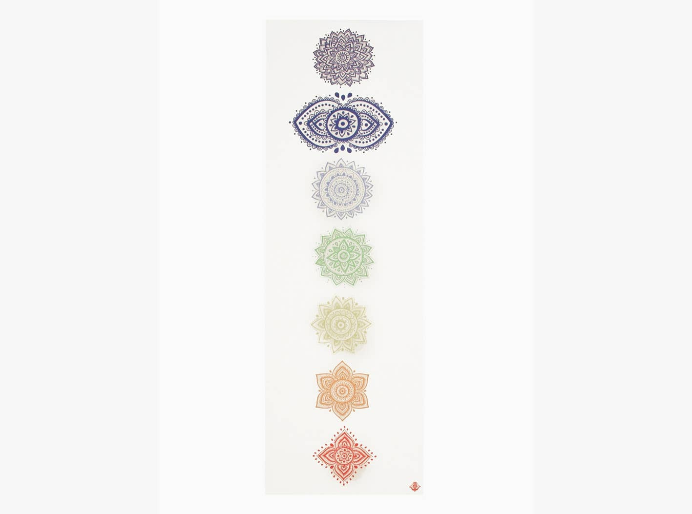 Eco-Friendly Chakra Yoga Mat - Shakti Warrior