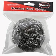 winco stainless steel scrubber sponge