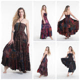 Upcycled Patchwork Maxi Dress - Sure Design